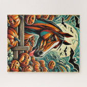 Halloween Paard 500 Stuk Puzzel Legpuzzel (Horizontaal)