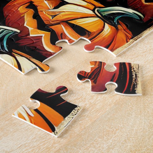 Halloween Paard 500 Stuk Puzzel Legpuzzel (Zijkant)