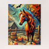 Halloween Paard 500 Stuk Puzzel Legpuzzel (Verticaal)