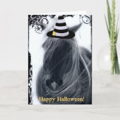 Halloween Paard Kaart (Voorkant)