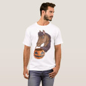 Halloween Paard T-shirt (Voorkant volledig)
