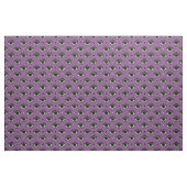 Halloween Paars Eyeball Patroon Stof (Fat Quarter)