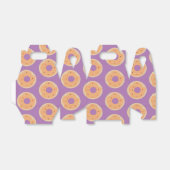Halloween Paars Green Donut Birthday Bedankdoosjes (Uitgevouwen)