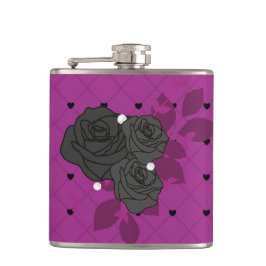 HALLOWEEN PAARS & ZWARTE HARTEN & BLOEMEN HEUPFLES