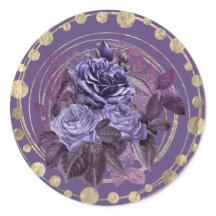 Halloween Paarse Gotische Rozen