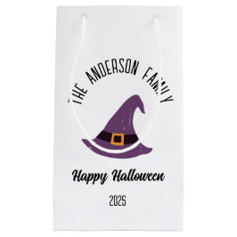 Halloween Paarse heks Pet gepersonaliseerde naam Klein Cadeauzakje