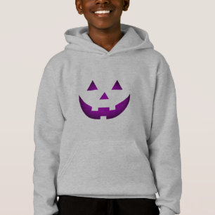 Halloween paarse Jack o lantern pompoen