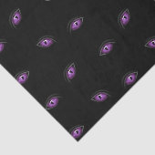 Halloween, Paarse ogen, Trick or treat, Boo Tissuepapier (Detail)