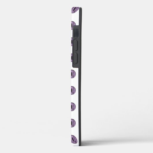 Halloween Paarse Polka Dot Eyes Case-Mate iPhone Case (Achterkant / Links)