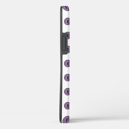 Halloween Paarse Polka Dot Eyes Case-Mate iPhone Case (Achterkant / Rechts)