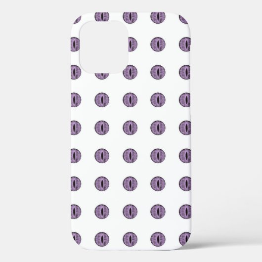 Halloween Paarse Polka Dot Eyes Case-Mate iPhone Case (Achterkant)