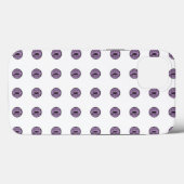 Halloween Paarse Polka Dot Eyes Case-Mate iPhone Case (Achterkant (horizontaal))
