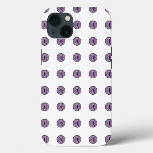 Halloween Paarse Polka Dot Eyes Case-Mate iPhone Case (Achterkant)