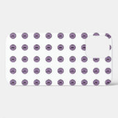 Halloween Paarse Polka Dot Eyes Case-Mate iPhone Case (Achterkant (horizontaal))