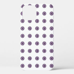 Halloween Paarse Polka Dot Eyes Case-Mate iPhone Case