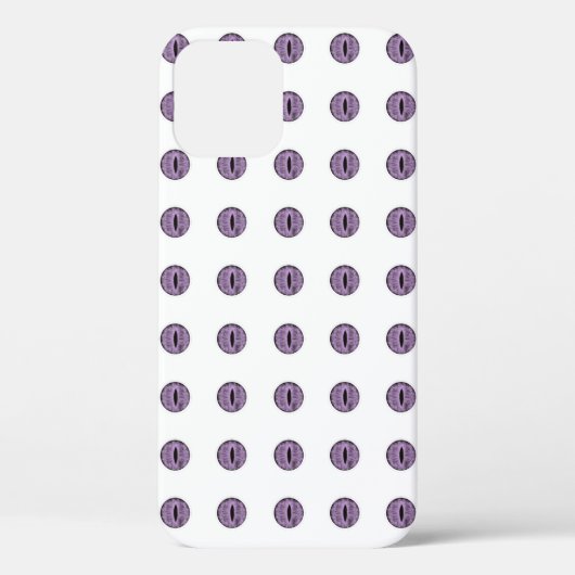Halloween Paarse Polka Dot Eyes Case-Mate iPhone Case (Achterkant)