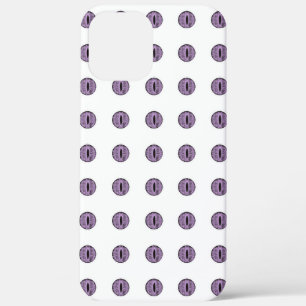 Halloween Paarse Polka Dot Eyes Case-Mate iPhone Case