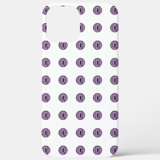 Halloween Paarse Polka Dot Eyes Case-Mate iPhone Case (Achterkant)