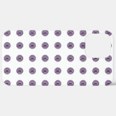 Halloween Paarse Polka Dot Eyes Case-Mate iPhone Case (Achterkant / Rechts)
