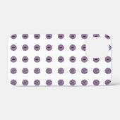 Halloween Paarse Polka Dot Eyes Case-Mate iPhone Case (Achterkant (horizontaal))