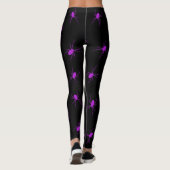 Halloween Paarse spin Popular Elegant Leggings (Achterkant)