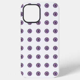 Halloween Paarse Stippenogen iPhone 12 Pro Max Hoesje