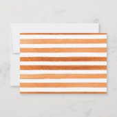 Halloween Pancakes en pyjama-uitnodiging Kaart (Achterkant)