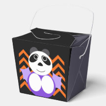 Halloween Panda Chinese doos