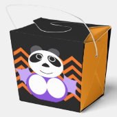 Halloween Panda Chinese doos Bedankdoosjes (Achterkant)
