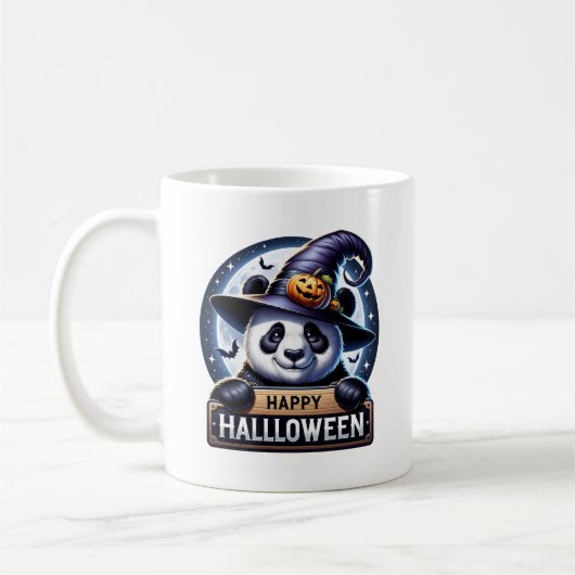 Halloween Panda Koffiemok (Links)