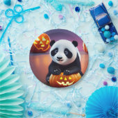 halloween panda papieren bordje (Feest)
