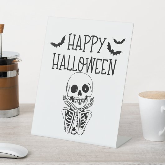 Halloween Panneau Reclamebord Met Voetstuk (Insitu)