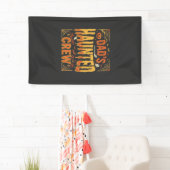 Halloween Papa Behekste Bemanning Spandoek (Insitu)
