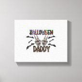 Halloween papa canvas afdruk (Voorkant)