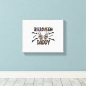 Halloween papa canvas afdruk (Insitu (Houten vloer))