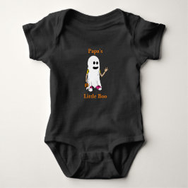 Halloween Papa's Little Boo met Meisje geest Romper