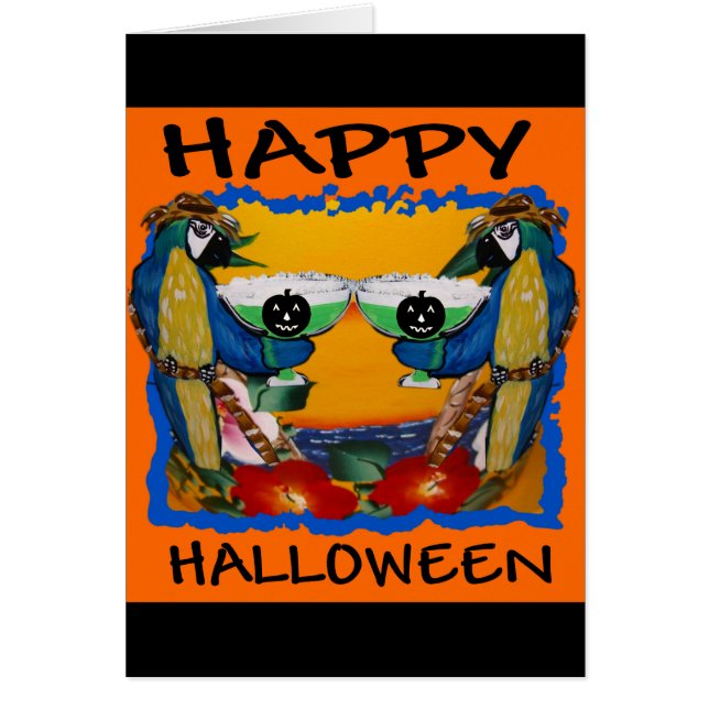 HALLOWEEN PAPEGAAIEN (Voorkant)