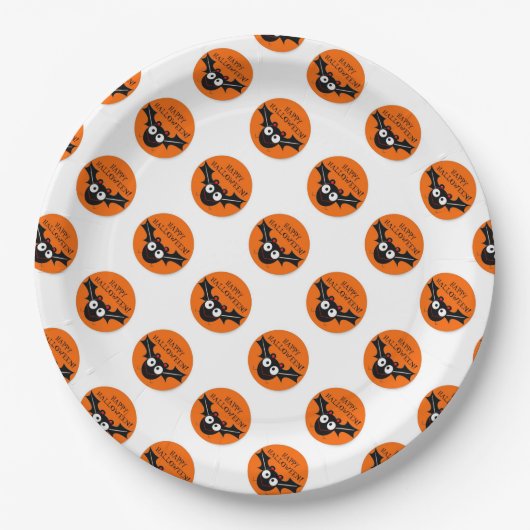 Halloween Paper Bord 9-inch baat (Voorkant)