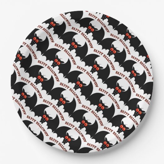 Halloween Paper Bord 9-inch baat (Voorkant)
