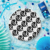 Halloween Paper Bord 9-inch baat (Feest)