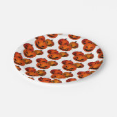 Halloween Paper Borden-Scary pomkins Papieren Bordje (Gekanteld)