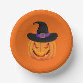 Halloween Paper Bowls-Pumpkin Papieren Kommen (Voorkant)