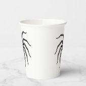 Halloween Paper Cup met Spider Design Papieren Bekers (Links)