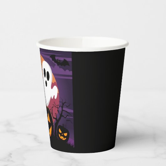 Halloween Paper Cup Papieren Bekers (Links)