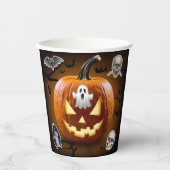 Halloween Paper Cup Papieren Bekers (Voorkant)