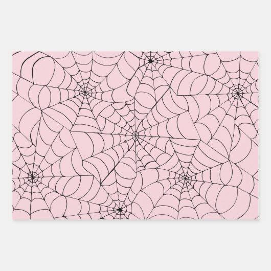 Halloween Paper - ghosts and spider web (Voorkant 3)