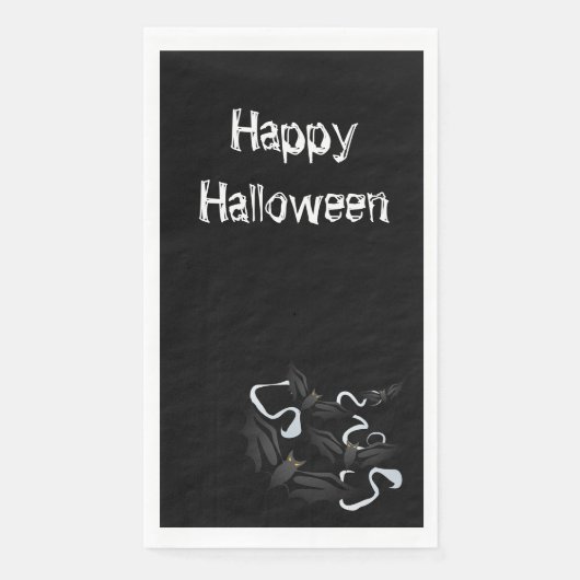 Halloween Paper Guest Towel Servet (Voorkant)