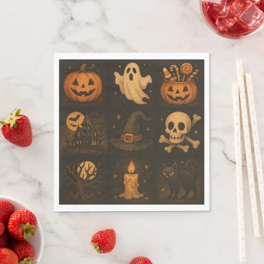 Halloween Paper Napkin Servet (Insitu)