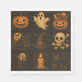 Halloween Paper Napkin Servet (Voorkant)