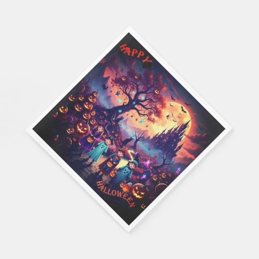 Halloween Paper Napkin Servet (Hoek)